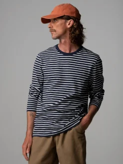 Men's Channel Stripe Long Sleeve T-Shirt