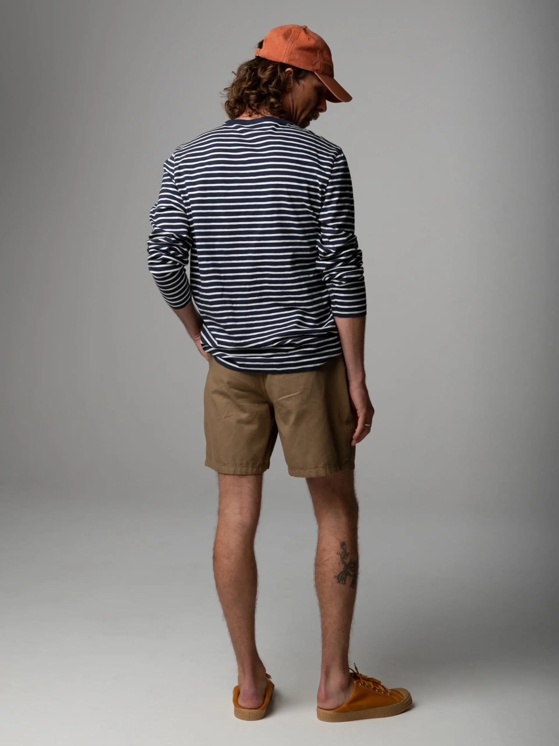 Men's Channel Stripe Long Sleeve T-Shirt