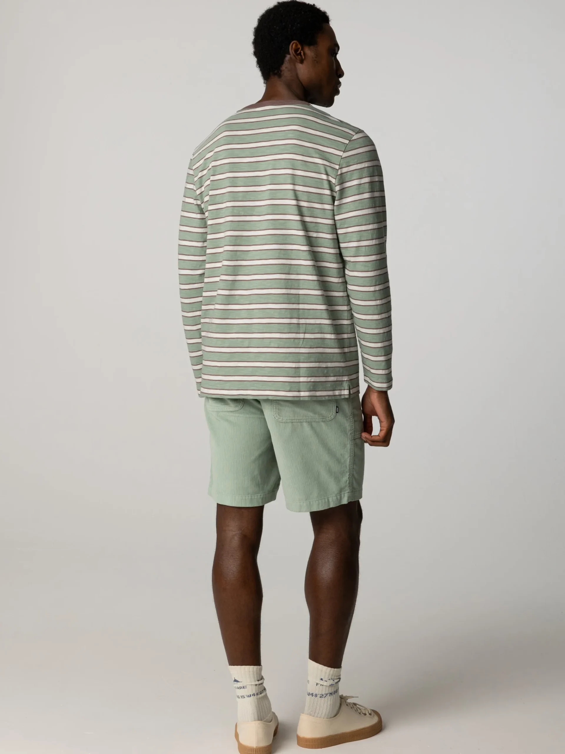 Men's Channel Stripe Long Sleeve T-Shirt