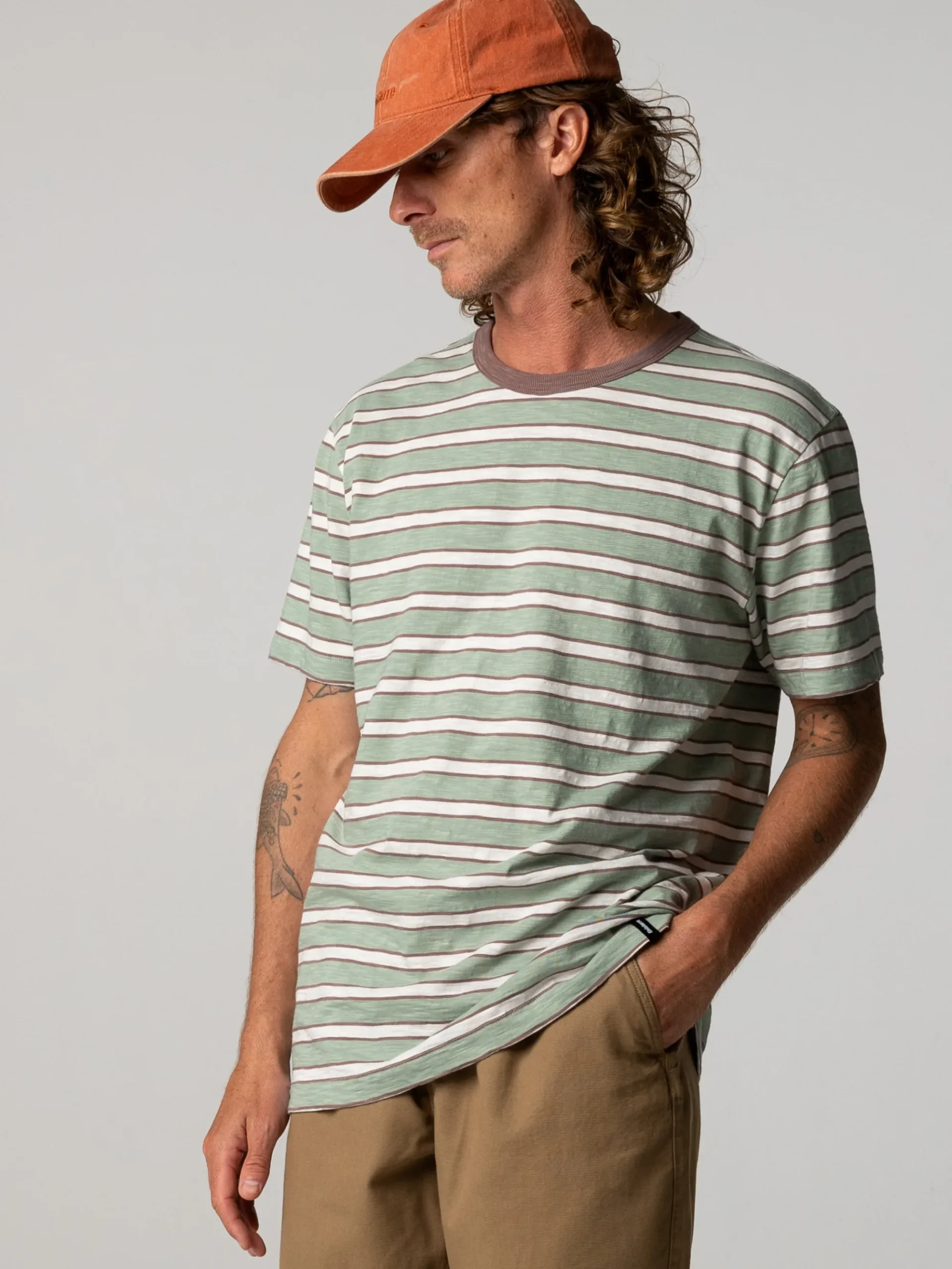 Men's Channel Stripe Short Sleeve T-Shirt