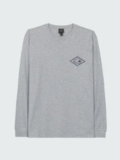 Men's Diamond Logo Long Sleeve T-Shirt