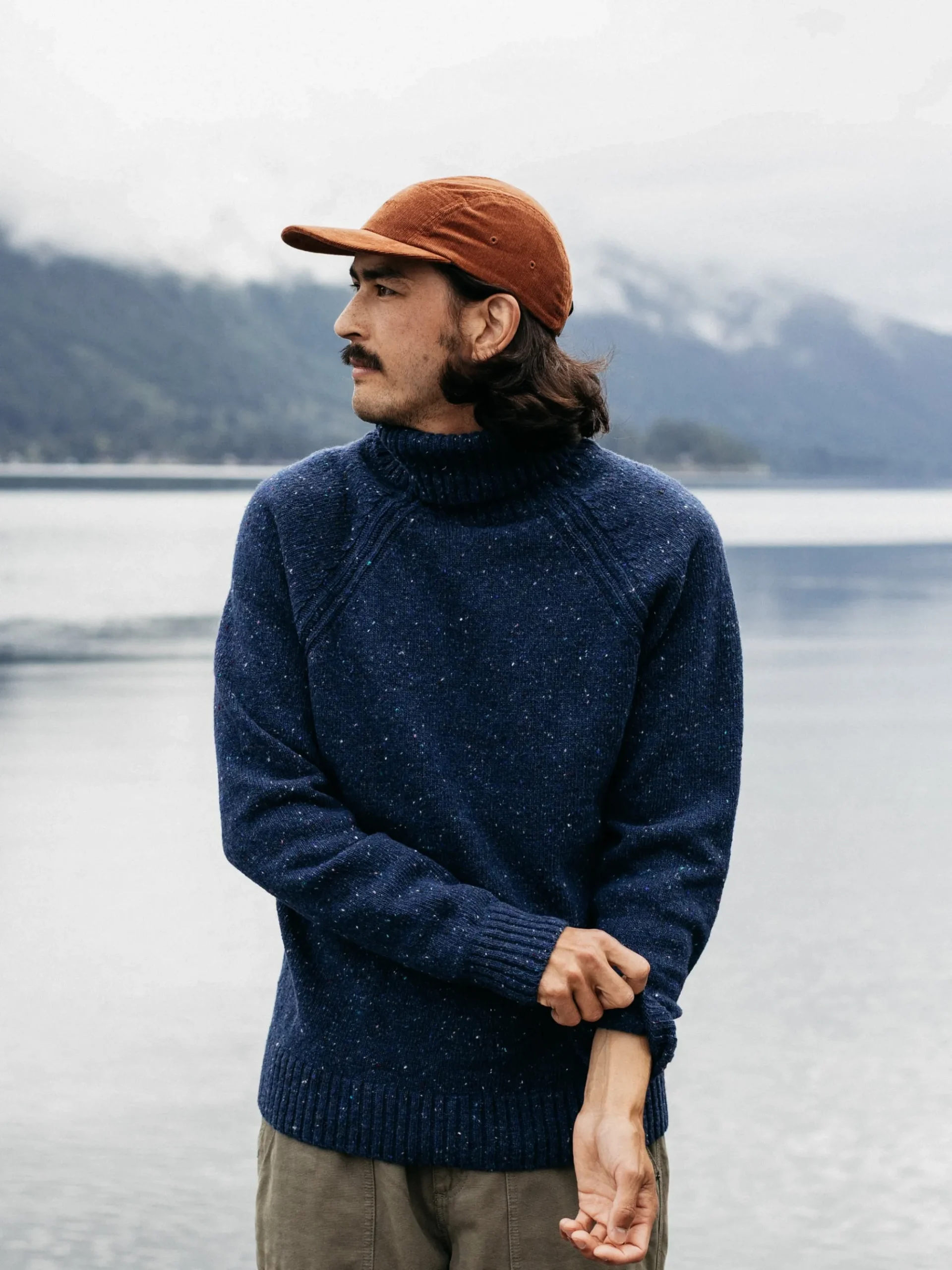 Men's Furlong Roll Neck Jumper