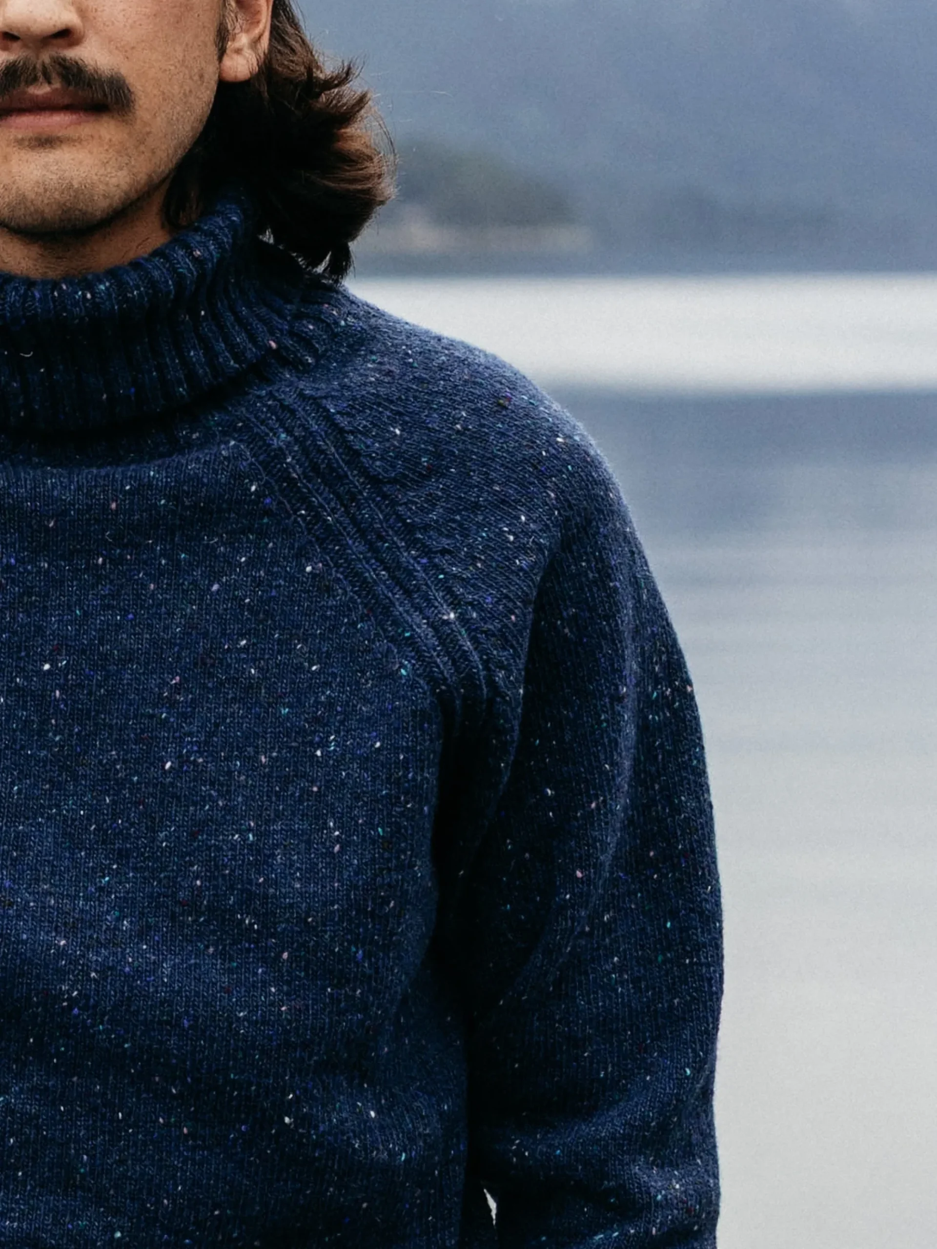 Men's Furlong Roll Neck Jumper