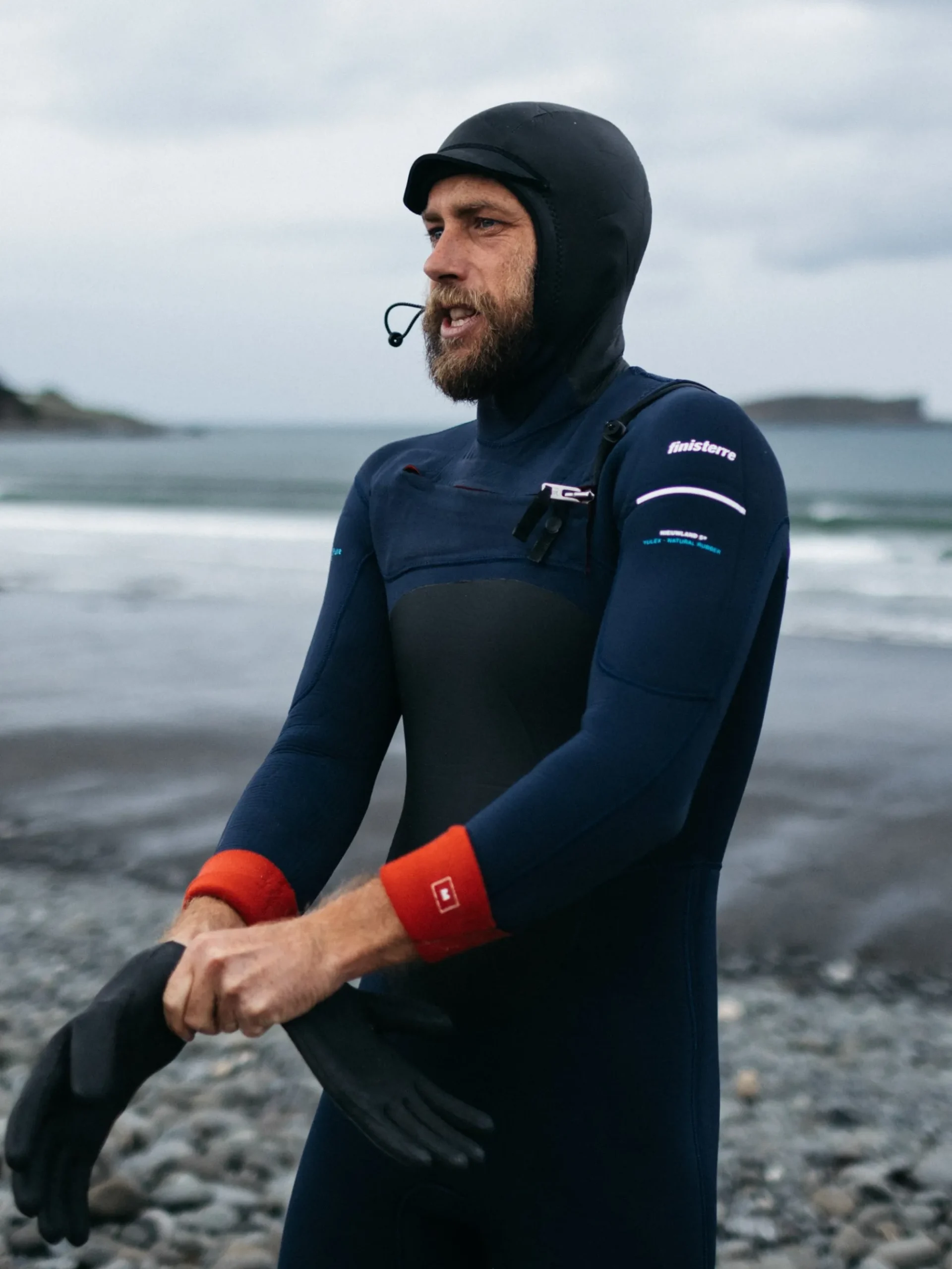 Men's Nieuwland 5.5/4.5mm Yulex® Chest Zip Hooded Wetsuit