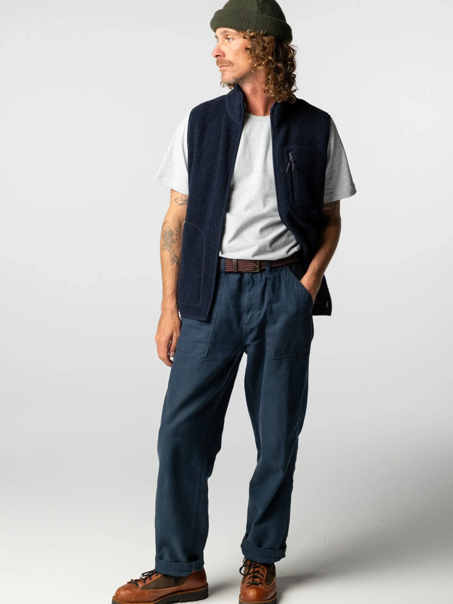 Men's Portell Wool Fleece Gilet