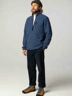 Men's Portell Wool 1/4 Zip Fleece