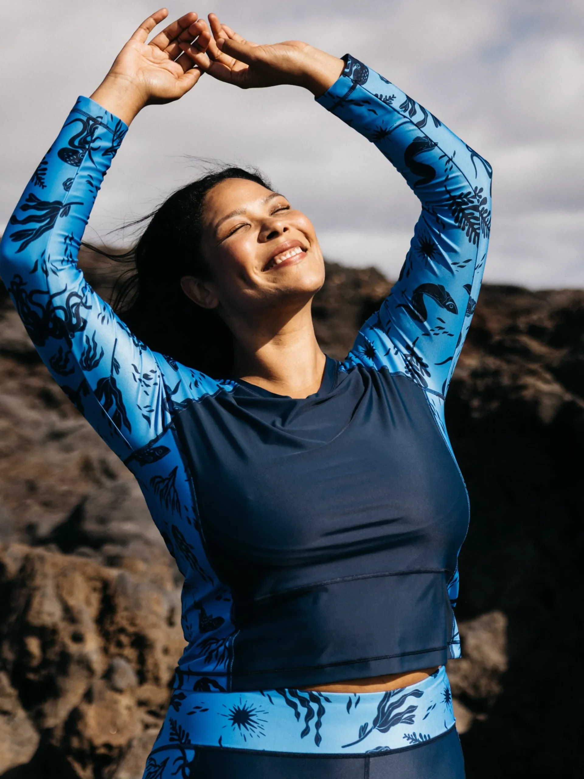 Women's Aurora Long Sleeve Rash Vest