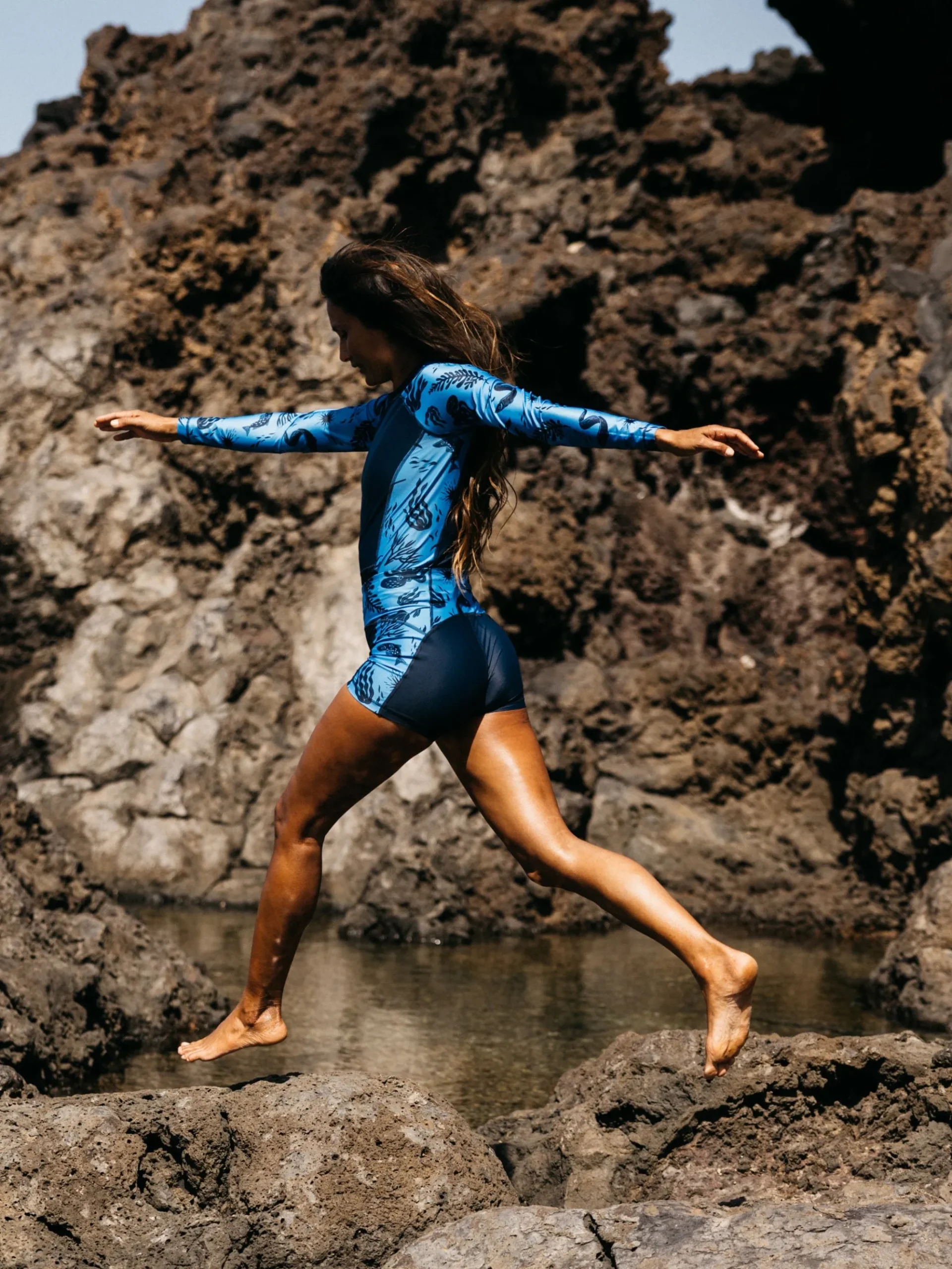 Women's Aurora Long Sleeve Rash Vest