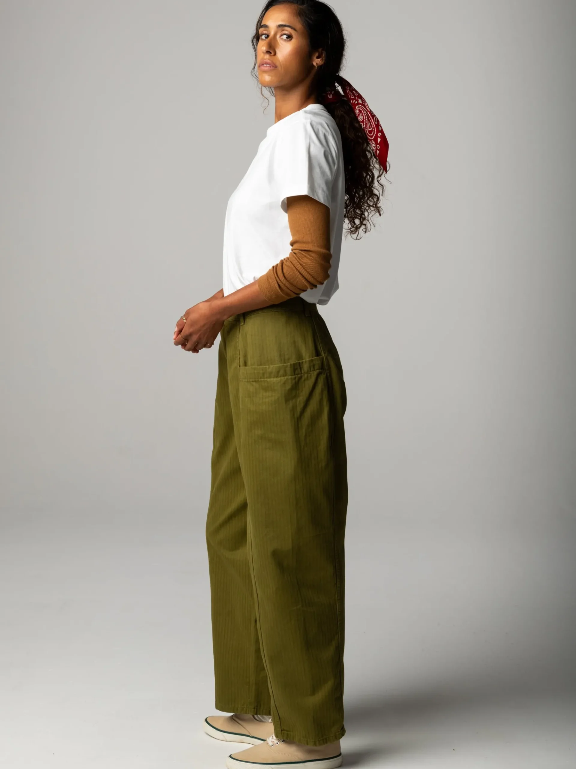 Women's Croft Workwear Barrel Trouser