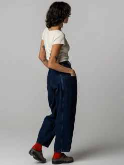 Women's Croft Workwear Denim Barrel Trouser