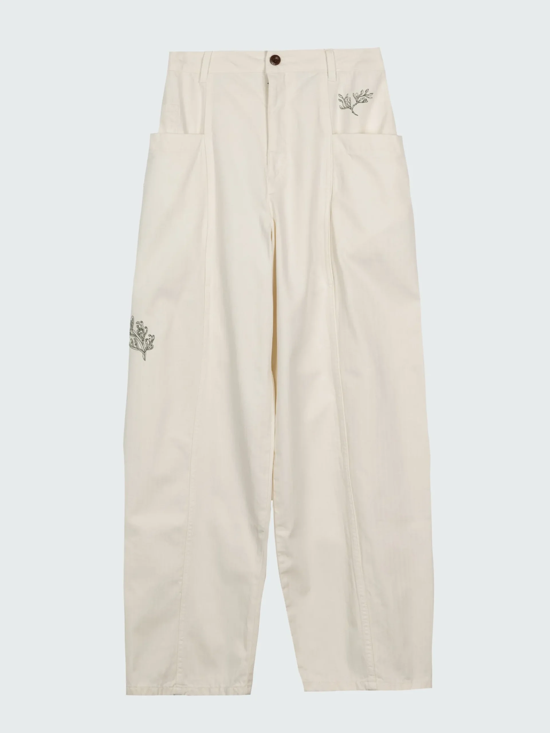 Women's Floral Marine Croft Workwear Barrel Trouser
