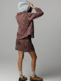 Women's Floral Marine Yarrel Printed Jacket