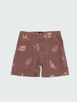 Women's Floral Marine Yarrel Printed Short