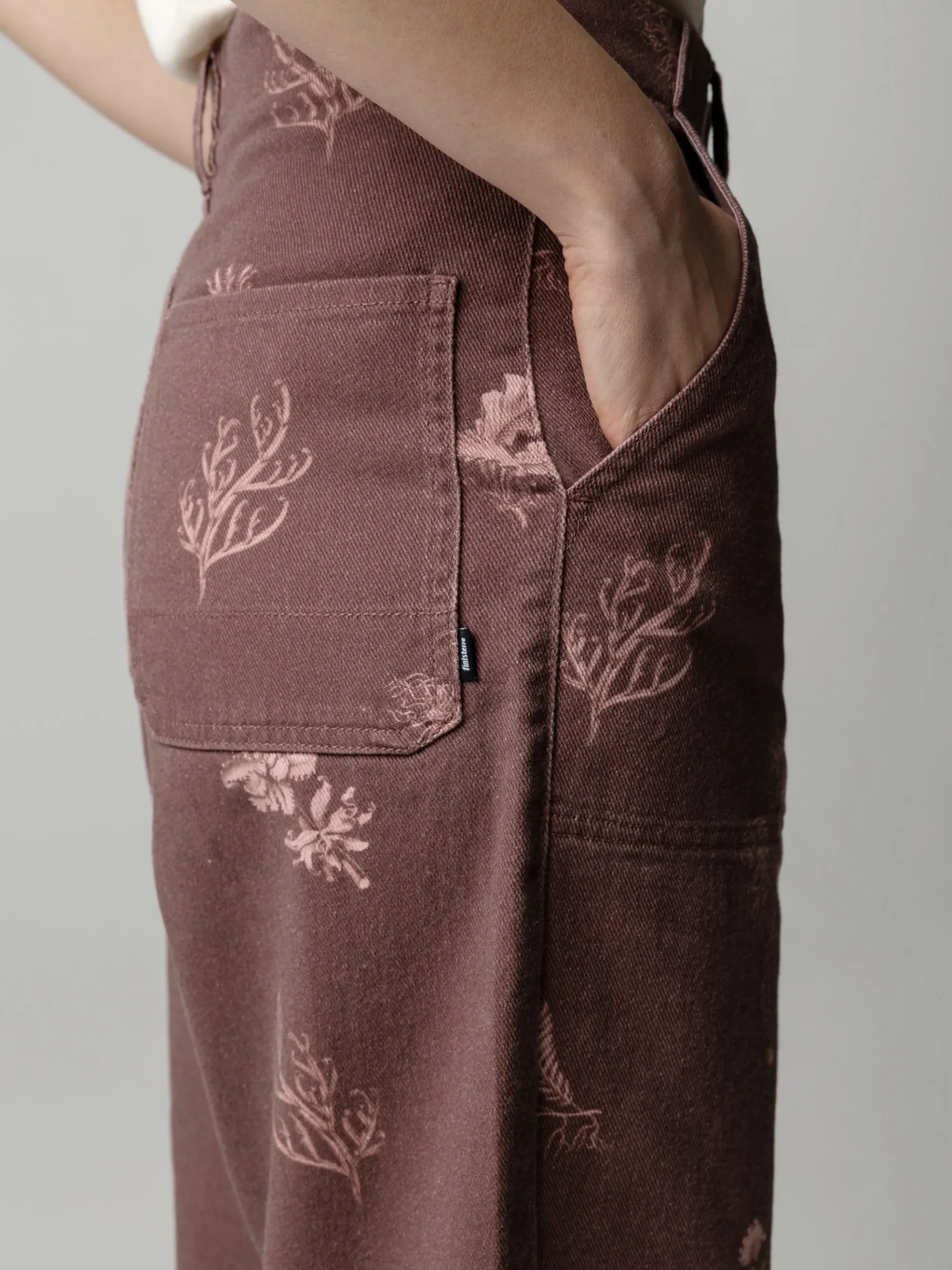 Women's Floral Marine Yarrel Printed Trouser