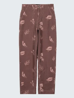 Women's Floral Marine Yarrel Printed Trouser