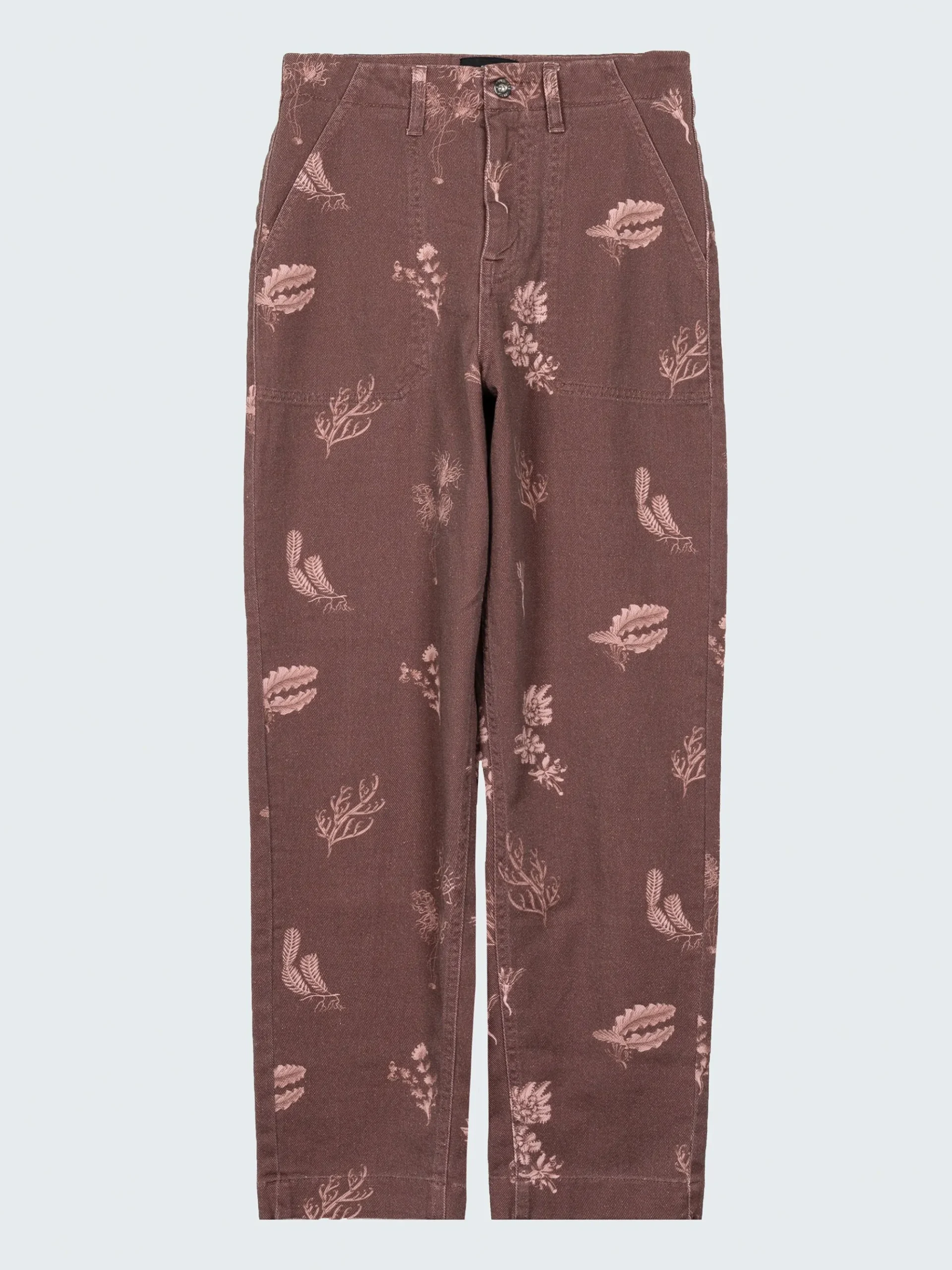 Women's Floral Marine Yarrel Printed Trouser