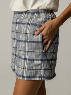 Women's Melza Checked Short