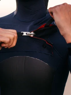 Women's Nieuwland 5.5/4.5mm Yulex® Chest Zip Hooded Wetsuit