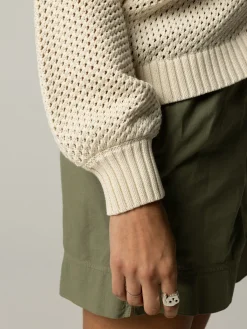 Women's Pol Open Stitch Cardigan