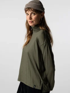 Women's Seeker Merino High Neck T-Shirt