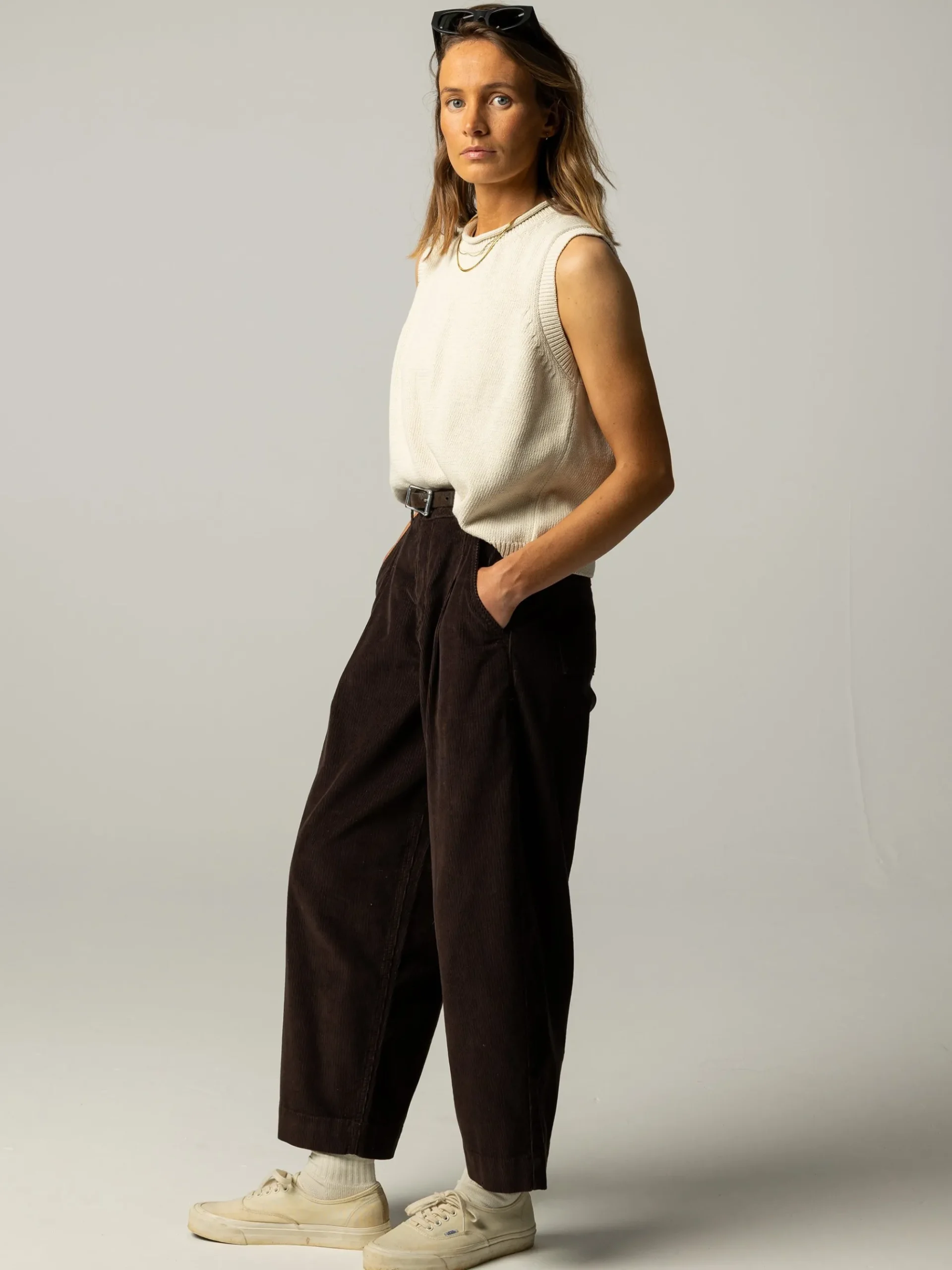 Women's Studio Light Cord Trouser